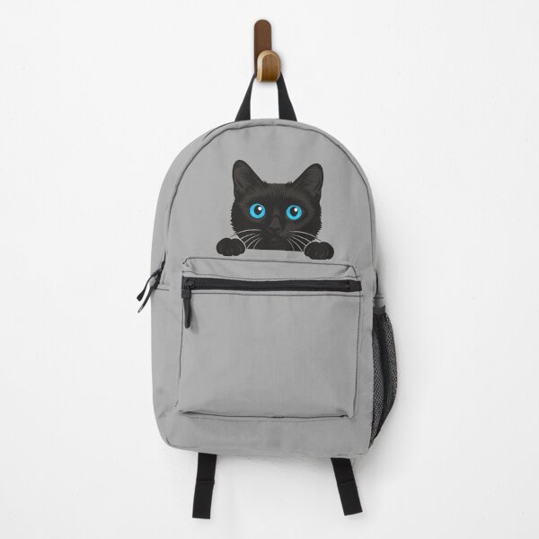 Item preview, Funny Black Cat Peeking – "I Wasn’t Spying… I Was Supervising" designed and sold by karinasalwaszka.