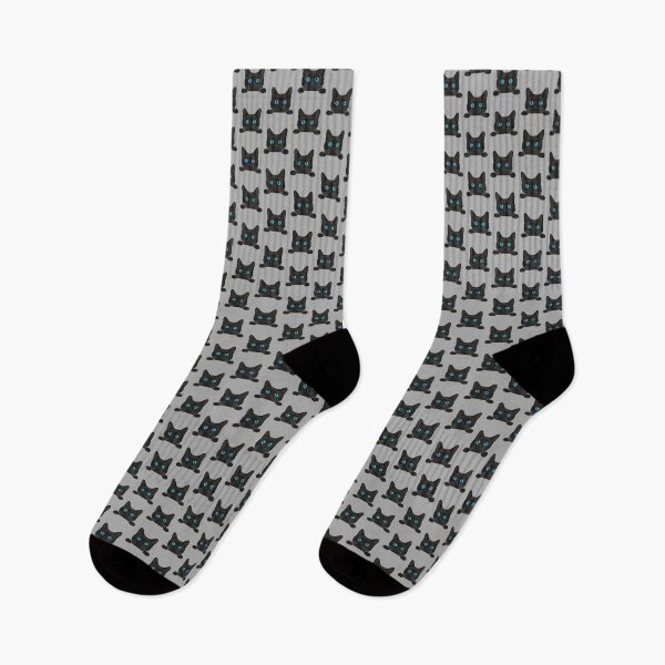 Item preview, Funny Black Cat Peeking – "I Wasn’t Spying… I Was Supervising" designed and sold by karinasalwaszka.