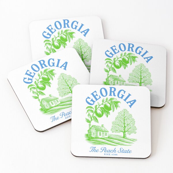 Item preview, Georgia | The Peach State | Est. 1788 designed and sold by SaltyLass.