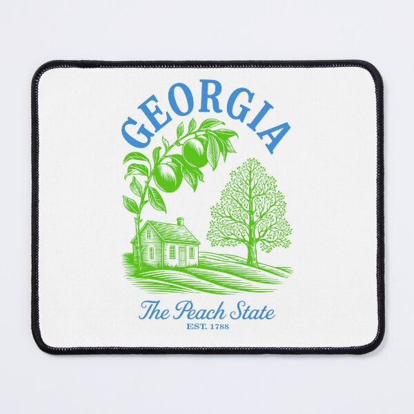 Item preview, Georgia | The Peach State | Est. 1788 designed and sold by SaltyLass.