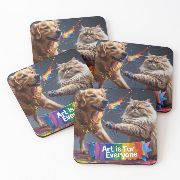 Item preview, Cute dog and cat stickers - funny pet lovers designs for t-shirts and gifts designed and sold by dog&cat.