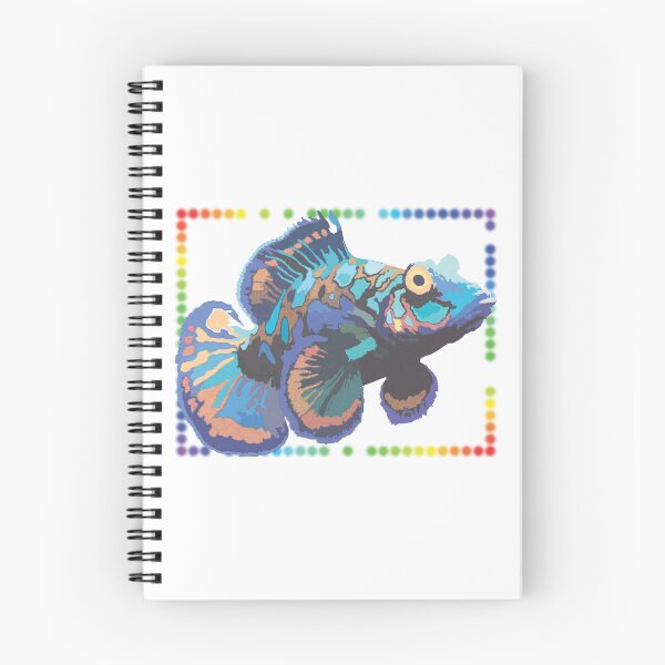 Item preview, Colorful MANDARINFISH Watercolor Art designed and sold by TerScott.