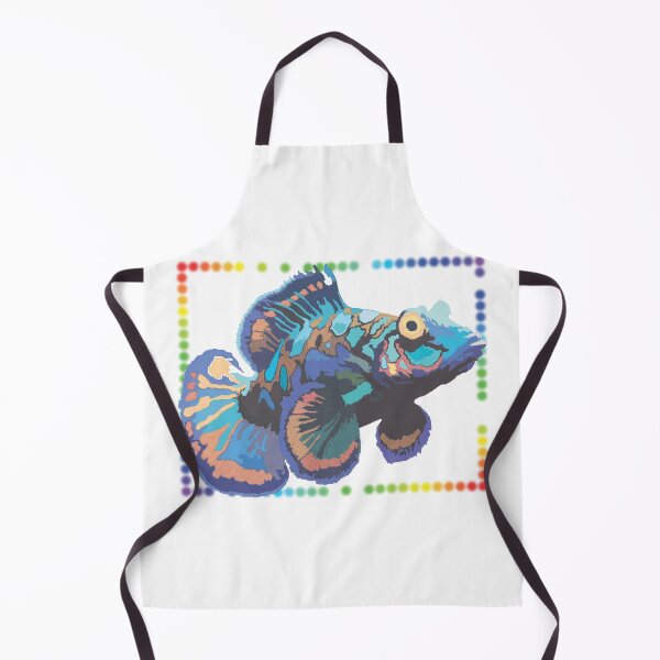 Item preview, Colorful MANDARINFISH Watercolor Art designed and sold by TerScott.