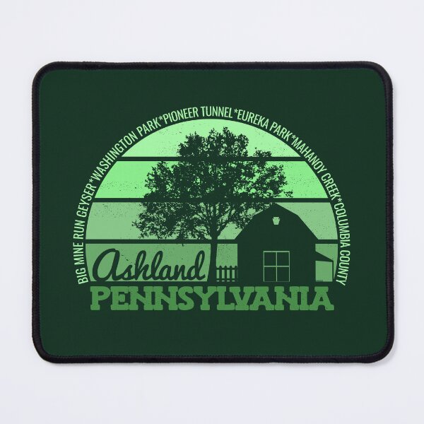 Item preview, Ashland Pennsylvania Sunset Retro Vintage Local Pride Logo designed and sold by CRHPOD20.