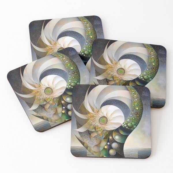 Item preview, Organic Nautilus Horizon designed and sold by bloorose.