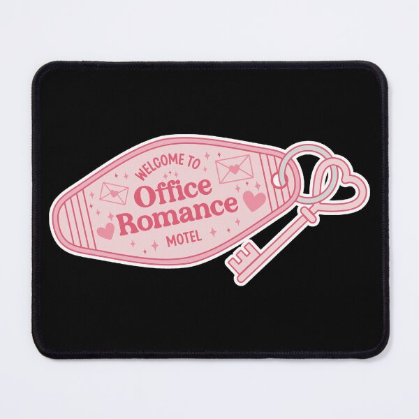 Item preview, Office Romance Trope Book Sticker designed and sold by ThePoisonPen.