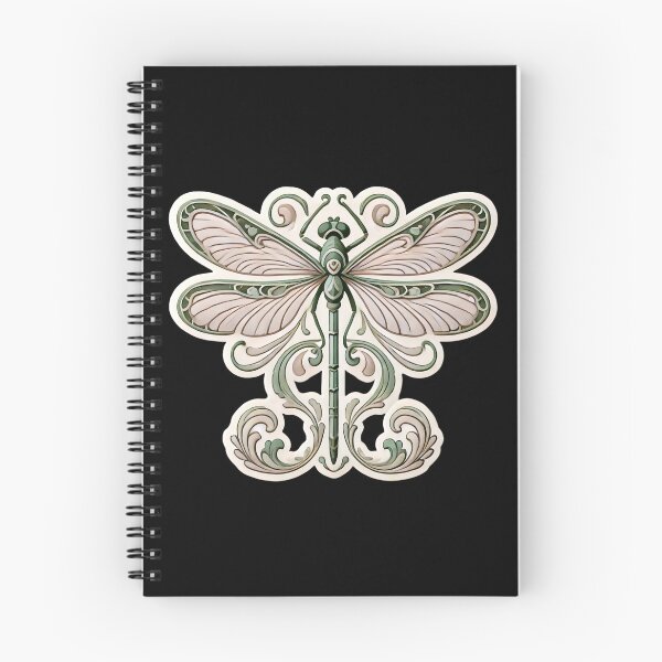 Item preview, Art Nouveau Dragonfly designed and sold by PinUpPizzazz.
