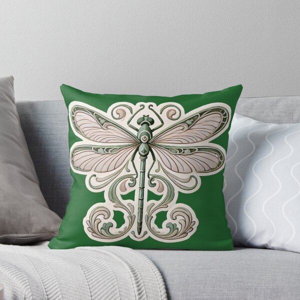 Item preview, Art Nouveau Dragonfly designed and sold by PinUpPizzazz.