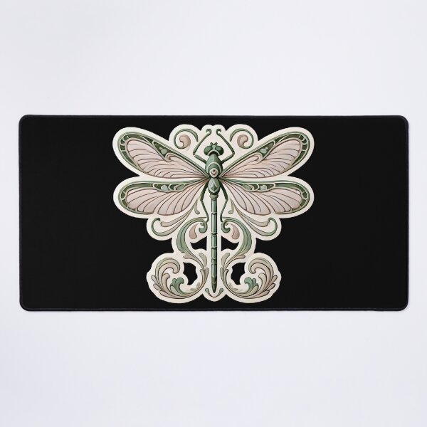 Item preview, Art Nouveau Dragonfly designed and sold by PinUpPizzazz.