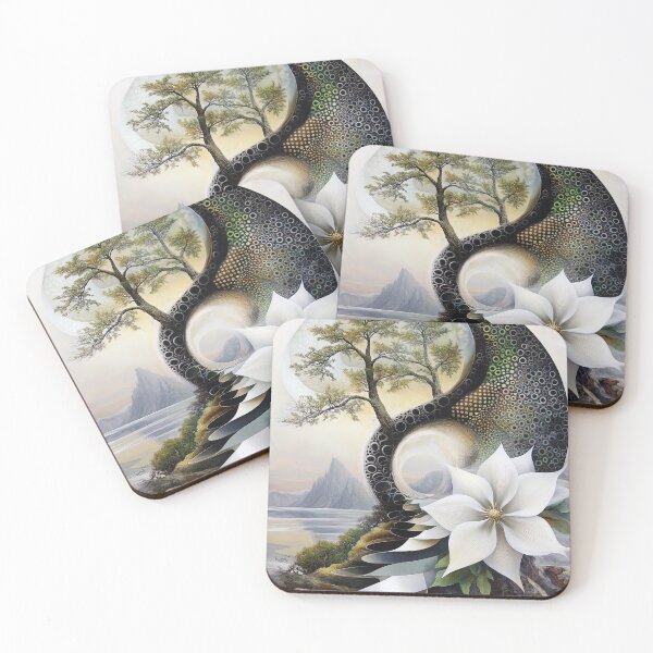 Item preview, Yin-Yang of Nature and Abstraction designed and sold by bloorose.