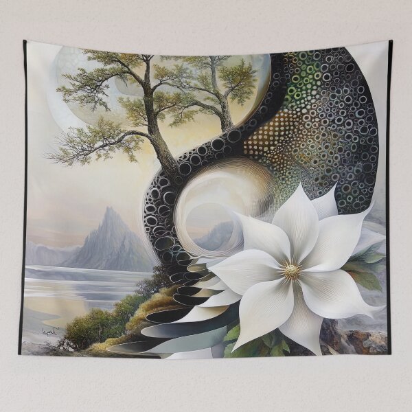 Item preview, Yin-Yang of Nature and Abstraction designed and sold by bloorose.