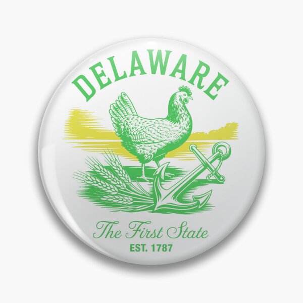 Item preview, Delaware | The First State | Est. 1787 designed and sold by SaltyLass.