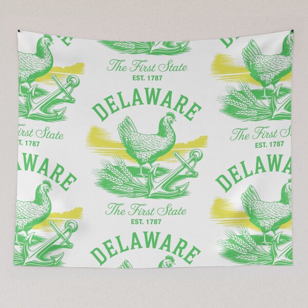 Item preview, Delaware | The First State | Est. 1787 designed and sold by SaltyLass.