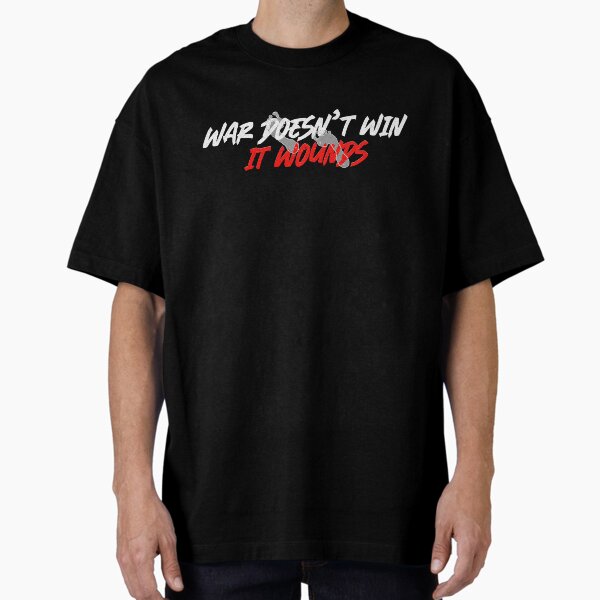 Item preview, Anti War - War Doesn't Win It Wounds designed and sold by KSai16.