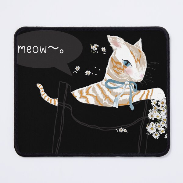 Item preview, Copy of In mini pocket collection Cute Orange Kitten playing White Daisy designed and sold by Miza Drops.