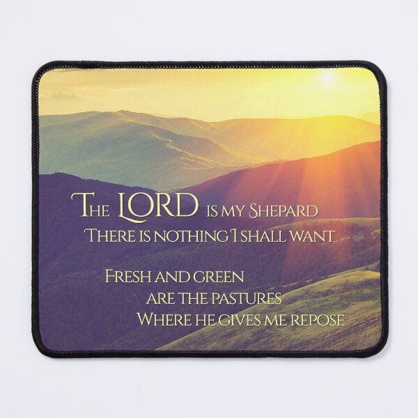 Item preview, The Lord Is My Shepard designed and sold by OsataDesign-1.