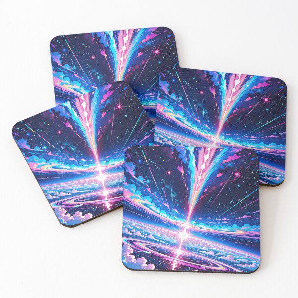 Item preview, Interdimensional Energy Burst – Surreal Space Portal Above the Clouds designed and sold by Xynith.