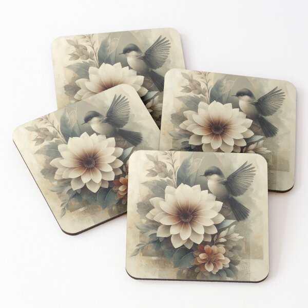 Item preview, Muted Floral Serenade designed and sold by bloorose.
