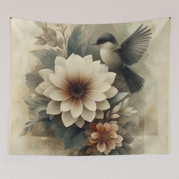 Item preview, Muted Floral Serenade designed and sold by bloorose.