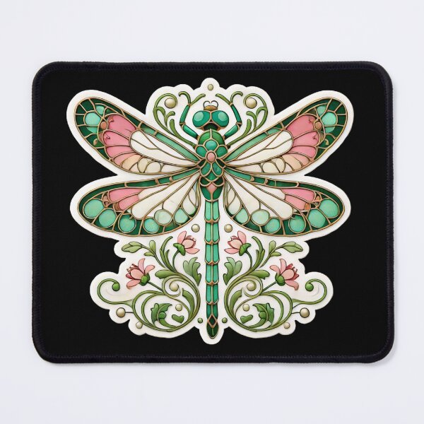 Item preview, Art Nouveau Dragonfly designed and sold by PinUpPizzazz.