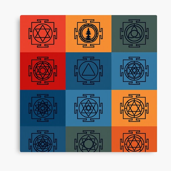 Item preview, Yantra Flow – Sacred Geometry Symbol Art, Meditative Hindu Design designed and sold by Mood Press.