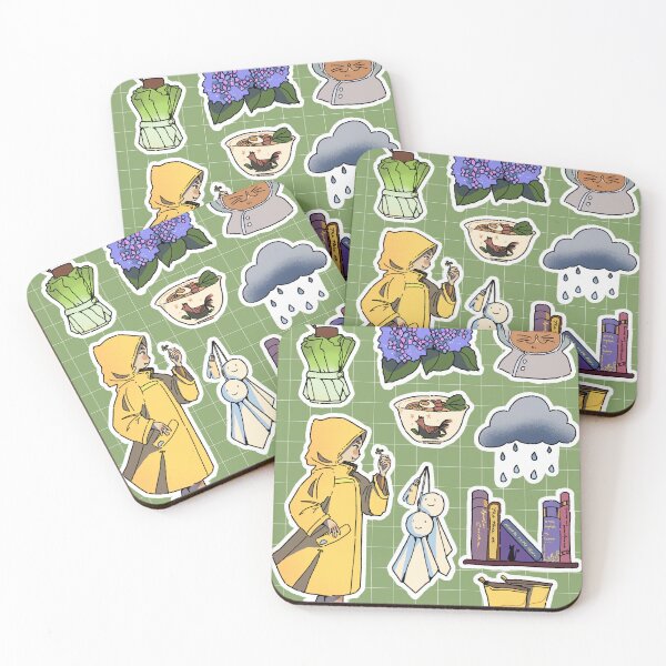 Item preview, Rainy Day is coming  sticker  designed and sold by RitaNurday .