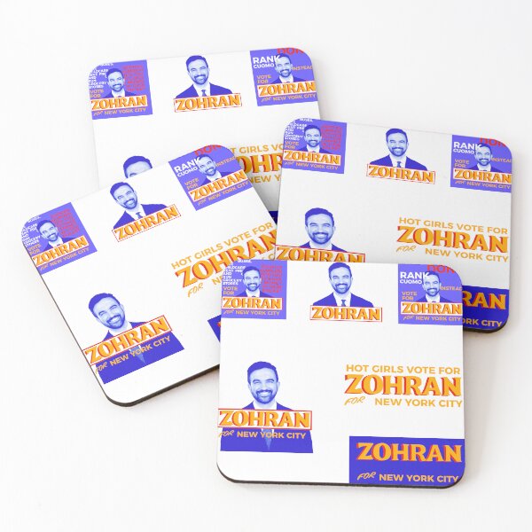 Item preview, pack of 6 zohran mamdani stickers  designed and sold by Athenasgirl.