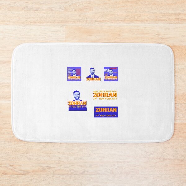 Item preview, pack of 6 zohran mamdani stickers  designed and sold by Athenasgirl.
