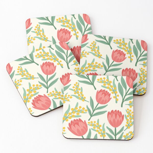 Item preview, Australian Floral Garden  designed and sold by dyesandpigments.