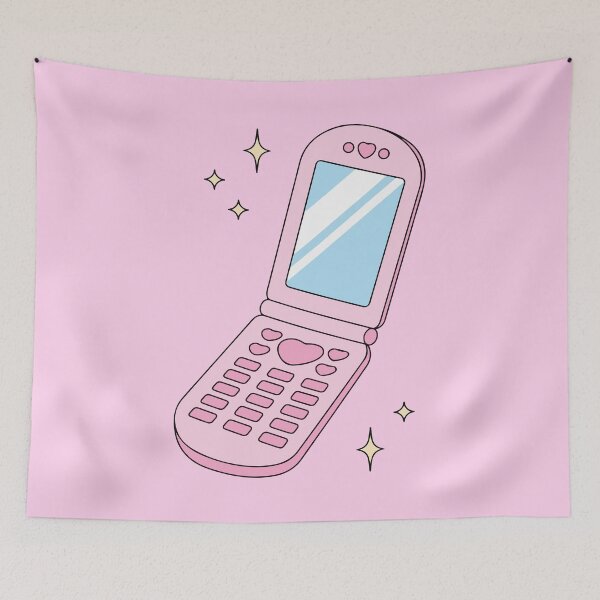 Item preview, Pink cell phone  designed and sold by BrownHorse90s.