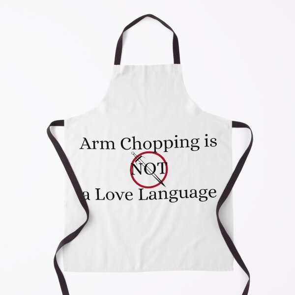 Item preview, Arm Chopping is Not a Love Language - Sword Version designed and sold by auDHDesigns.