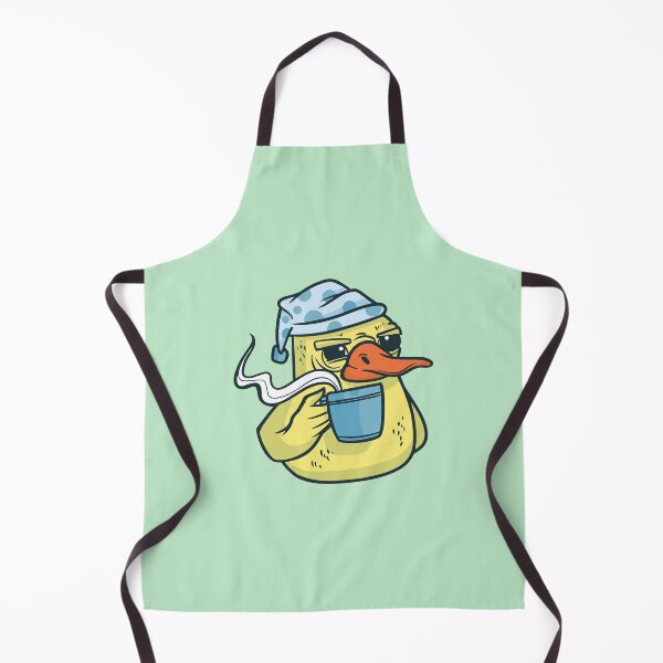 Item preview, Grumpy duck with coffee designed and sold by BrownHorse90s.