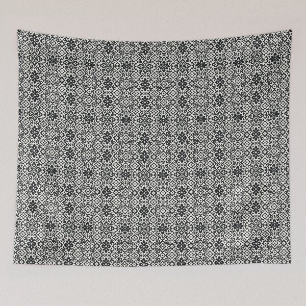 Item preview, Black and white flower pattern designed and sold by Rxgrets.