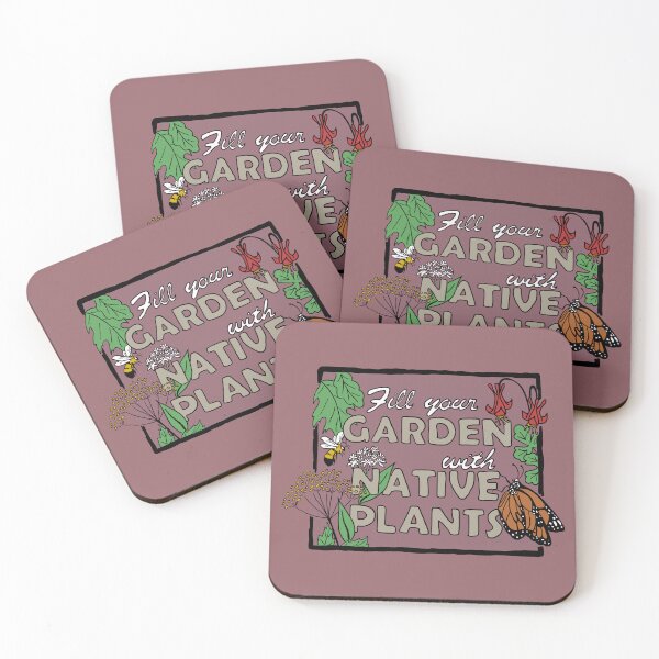 Item preview, Fill your Garden with Native Plants, color designed and sold by spineless-art.