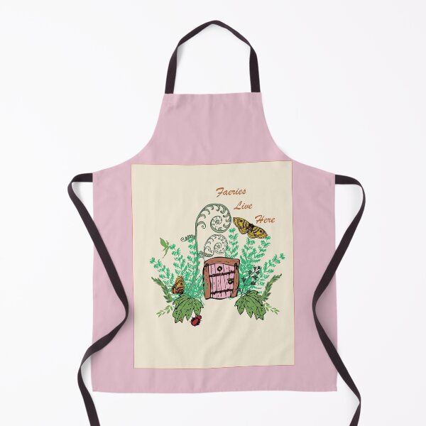 Item preview, Fairy Door with Butterflies and Leaves designed and sold by LauraCoxArt.