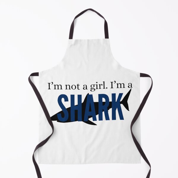 Item preview, I'm Not a Girl. I'm a Shark designed and sold by auDHDesigns.