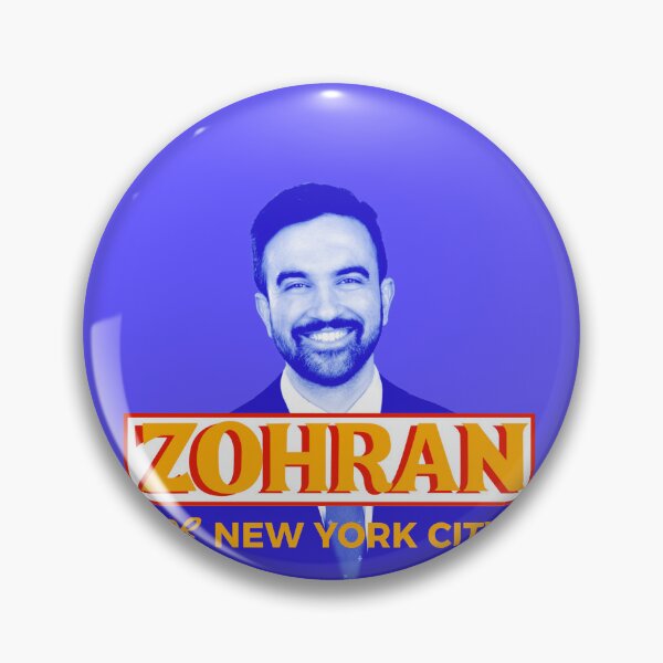 Aperçu de l'œuvre Zohran Mamdani pour New York créée et vendue par Athenasgirl.