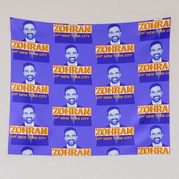 Item preview, Zohran Mamdani for NYC designed and sold by Athenasgirl.