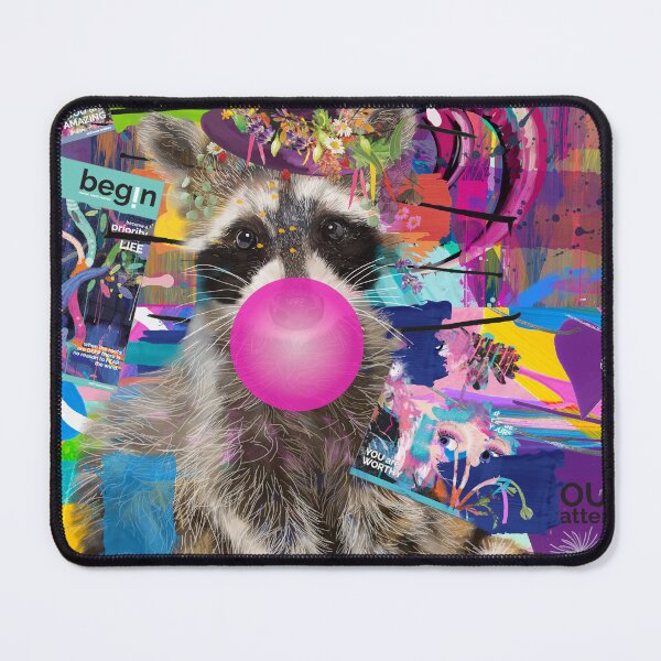 Item preview, Grungy Pop Art Inspired Raccoon designed and sold by art-tonic.
