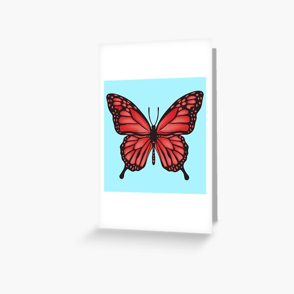 Item preview, Red butterfly designed and sold by BrownHorse90s.
