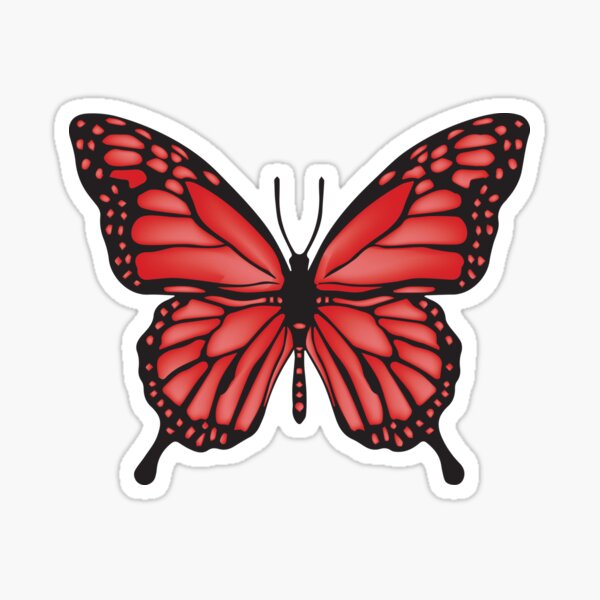Item preview, Red butterfly designed and sold by BrownHorse90s.