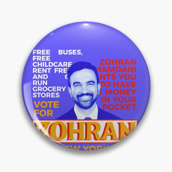 Item preview, Zohran Mamdani for NYC designed and sold by Athenasgirl.