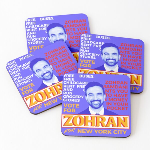 Item preview, Zohran Mamdani for NYC designed and sold by Athenasgirl.