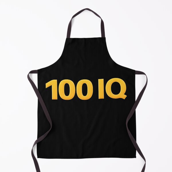 Item preview, 100 IQ in Yellow designed and sold by Memes N Lore .