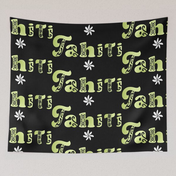 Item preview, Tahiti (green) designed and sold by Nesian-Tahiti.