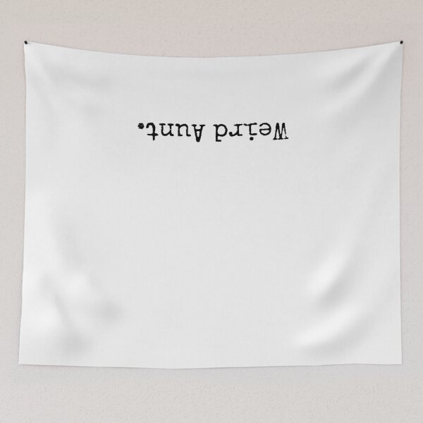 Item preview, Weird Aunt funny Auntie upside-down vintage text designed and sold by snowry.