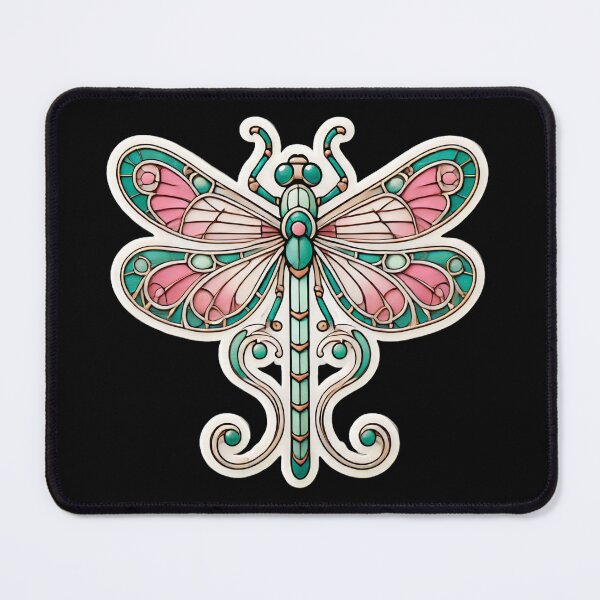 Item preview, Art Nouveau Dragonfly designed and sold by PinUpPizzazz.