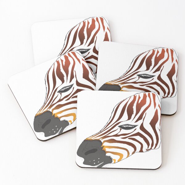 Item preview, Savanna Collection Just a Zebra Head designed and sold by Miza Drops.