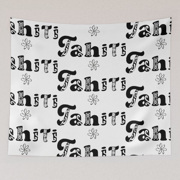 Item preview, TAHITI (black) designed and sold by Nesian-Tahiti.