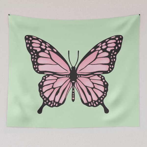 Item preview, Pink butterfly designed and sold by BrownHorse90s.
